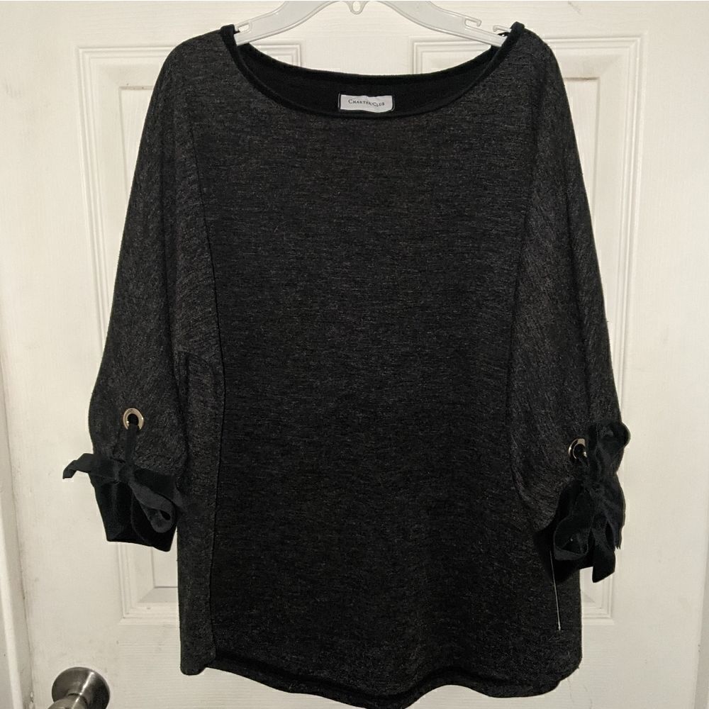 Charter Club tunic top with half sleeves